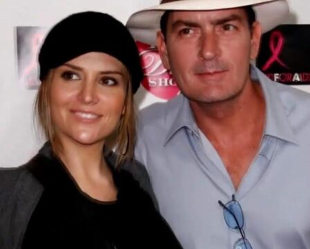 Charlie Sheen a jeho manželka Brooke Mueller