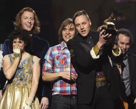 FOTO: Arcade Fire na Grammy 2011