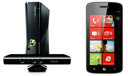 FOTO: Soutěž o Xbox 360 + Kinect a Windows Phone