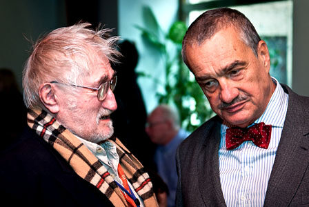 FOTO: Pavel Landovský a Karel Schwarzenberg