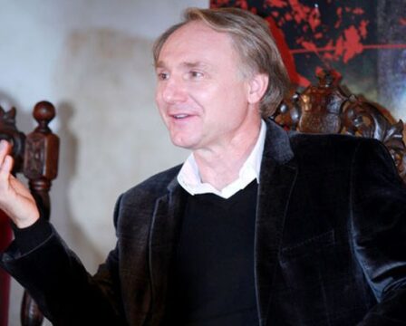 FOTO: Dan Brown v Praze